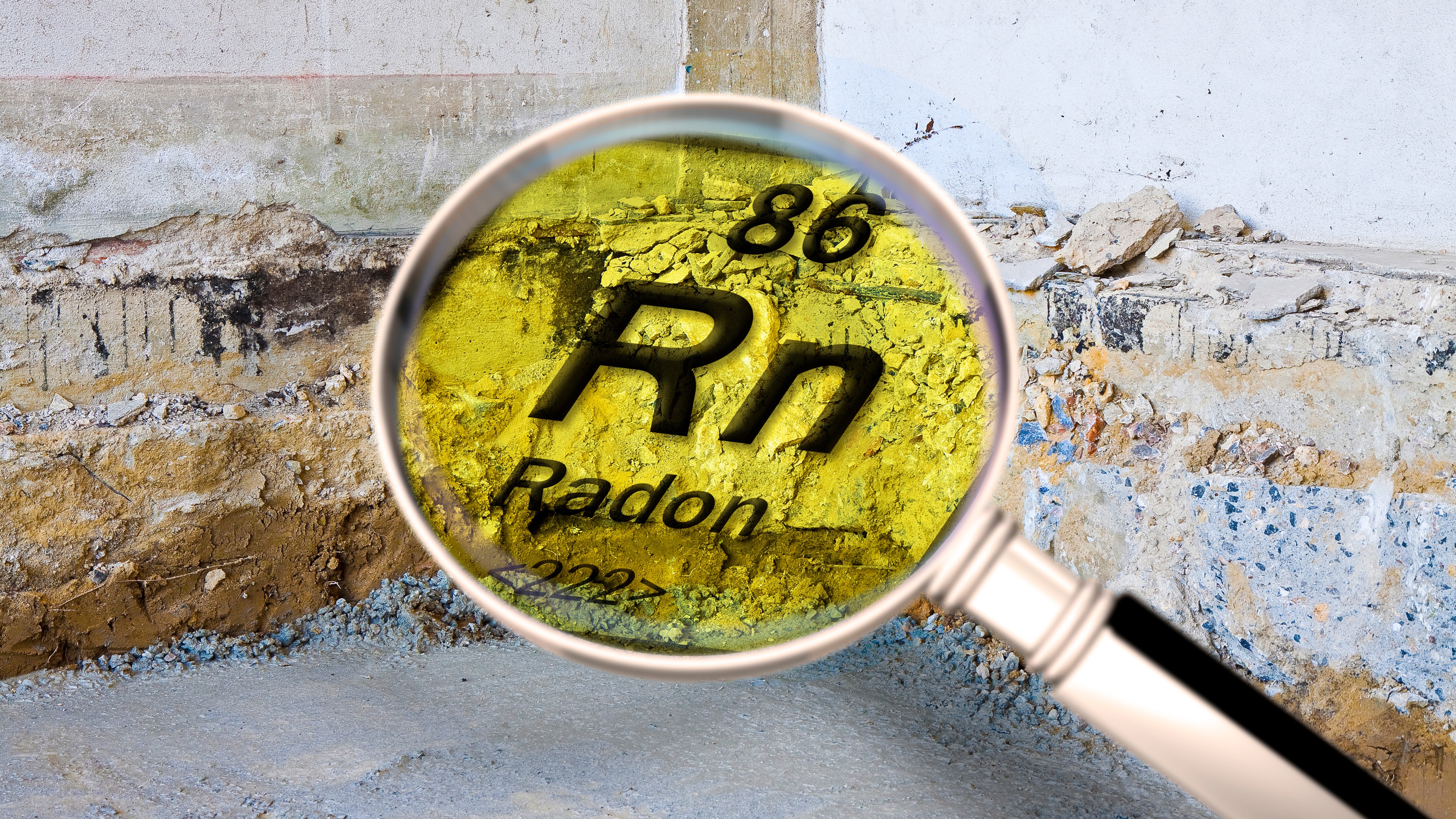 Vorkommen von Radon in Mauerwerk