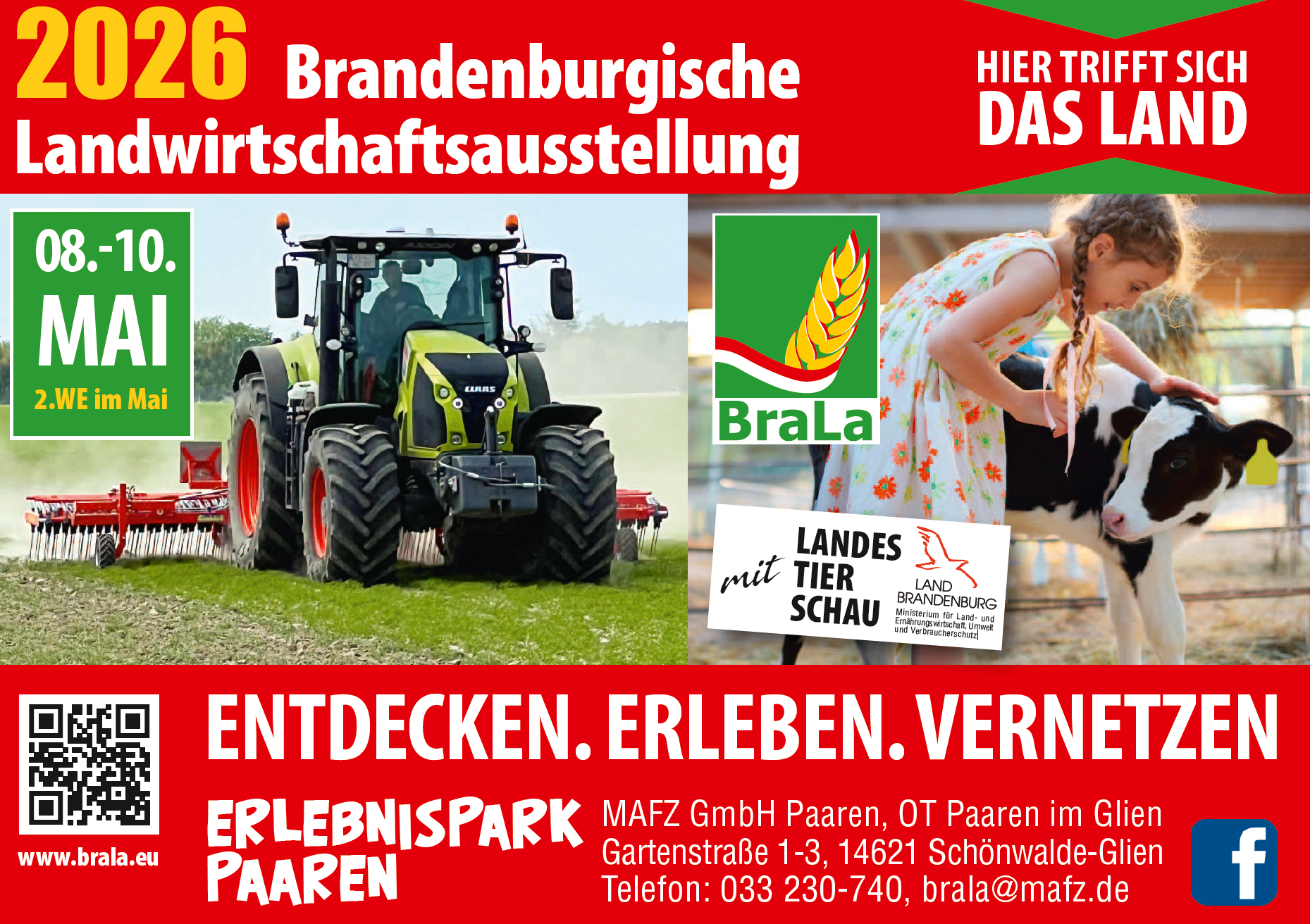 Brandenburgische Landwirtschaftsausstellung – BraLa 2026