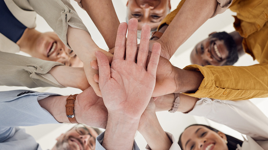 Dekoratives Bild; zur Seite: Karriere.